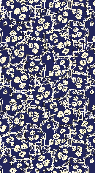 几何, 肌理, 花卉