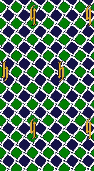 zwh 英文字母 十字纹 方格